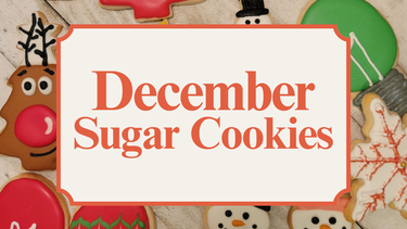 december sugar cookies