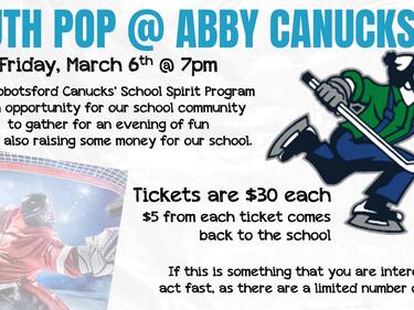 south pop @ abby canucks