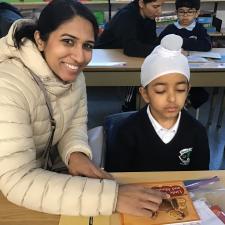 Noisy Reading with our parents.